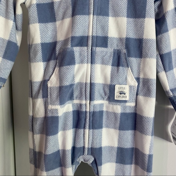 *NWT Carter’s Long Sleeve Hoodie Onesie size 18mnths - Picture 3 of 5